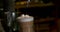 Waiter preparing coffee in cafeteria 4k