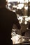 Waiter Serving Banquet Tables at Receptions