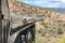 Waiting for cattle on the tracks, Verde Canyon Railroad