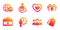 Waiting, Share and World statistics icons set. Safe water, First aid and Group signs. Vector