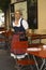 Waiting waitress, Bolzano Italy