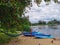 Wake Park Wake Love Konstancin Jeziorna, postcard, boats, trees, hammock