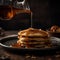 Wake Up to a Delicious Breakfast of Fluffy Pancakes and Maple Syrup.