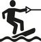 Wakeboarder pictogram