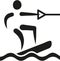 Wakeboarding icon