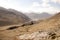 Wakhan valley, Tajikistan: view from Khaakha Fortress. Beautiful scenery along the road trip on Wakhan valley