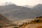 Wakhan valley, Tajikistan: view from Khaakha Fortress. Beautiful scenery along the road trip on Wakhan valley