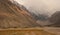 Wakhan valley, Tajikistan: view from Khaakha Fortress. Beautiful scenery along the road trip on Wakhan valley