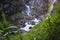 The Waldbachstrub Waterfall close to Hallstatt, Escherntal Austria