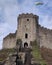 Wales castle with a lovely sky