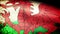 Wales Flag Waving, grunge look