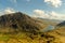 Wales Llyn Ogwen lake in the mountains.