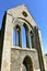 Wales, the Valle Crucis Abbey,   A bright spring day.  The remains of the west wing of the Monastery.