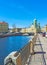 Walk along Griboedov Canal in St Petersburg