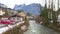 Walk along the Traun river, Ebensee, Austria