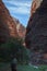 The walk into Catherdral Gorge, Purnululu, National Park