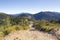 The walk from Cercedilla to the peak of Aguila, Madrid, Spain.