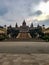 Walk directly up the stairs placa de cascades to the castle fortres fountain magica de montjuic tourist Barcelona spain