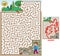 Walk with a doggie - maze for kids