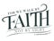 Walk By Faith Bible Verse Vector Typography Design