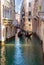 Walk on the gondolas on the canals of Venice - amazing Venetian architecture