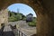 A walk Passage under Roman Bridge, Cordona