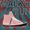Walk and run concept modern art sneakers. Youth sneakers for You