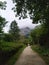 Walk through the Urkiola mountain, Atxondo, Basque Country, Spain