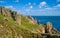 Walkers, Cornwall Coastal Path, England