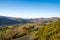 Walkers heading back down from Castell Dinas Bran, Llangollen, Wales