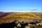 Walkers shadows on Carrock Fell