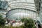 Walkie Talkie Inside the top floor sky garden contemporary rooftop restaurant with tourists eating drinking and dining
