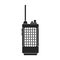 Walkie talkie vector icon.Black vector icon isolated on white background walkie talkie.