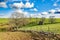 Walking back to Wetton, on the descent from Thor\\\'s Cave, Staffordshire.