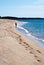 Walking on the beach