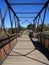 Walking bridge at Rimrock Park