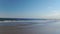 Walking on Castlerock Beach at sunset