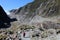 Walking footpath Franz Josef Glacier New Zealand