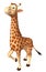 Walking Giraffe cartoon character