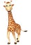 Walking Giraffe cartoon character