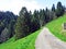 Walking and marked trails in the Thur river valley and in the Obertoggenburg region, Unterwasser - Canton of St. Gallen