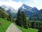 Walking and marked trails in the Thur river valley and in the Obertoggenburg region, Unterwasser - Canton of St. Gallen