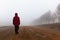 Walking Mist Dirt Road Male