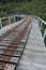 Walking the old Coach road Rail Bridge in Ohakune
