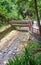 The walking path along the river Clarios in the Kakopetria village. Nicosia District. Cyprus