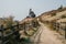 Walking path leading to the Theresa Mine near Victor, Colorado