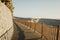 A walking path near Maspalomas sand dunes in Gran Canaria