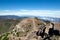 Walking on Pico Ruivo, Madeira mountain