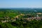 Walking in Sancerre, medieval hilltop town and commune in Cher department, France overlooking the river Loire valley with