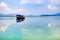 Walking ship on the lake Kyoydzhegiz, Dalyan, Turkey